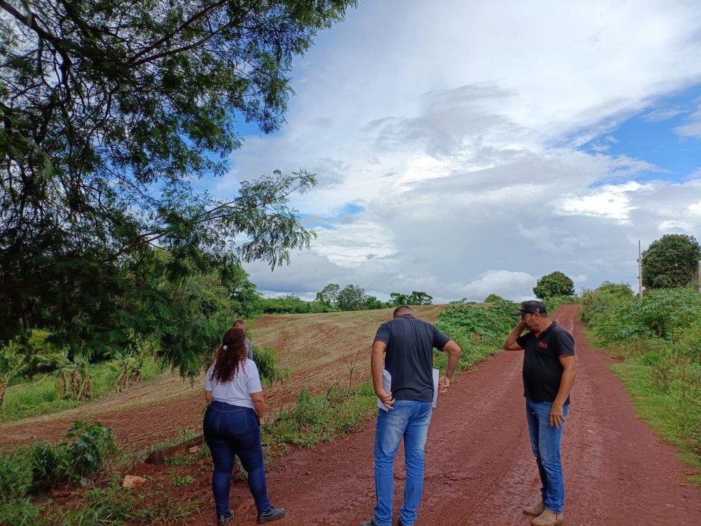 VISITA TÉCNICA PARA INÍCIO DE OBRAS DE DRENAGEM E PAVIMENTAÇÃO EM PAVER
