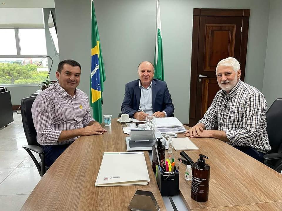 PREFEITO EDIMAR SANTOS NA CASA CIVIL