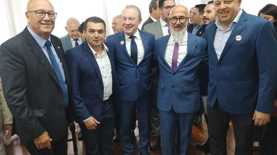 PREFEITO EDIMAR SANTOS REPRESENTA AMP NA POSSE DE FERNANDO GUIMARÃES NO TCE/PR