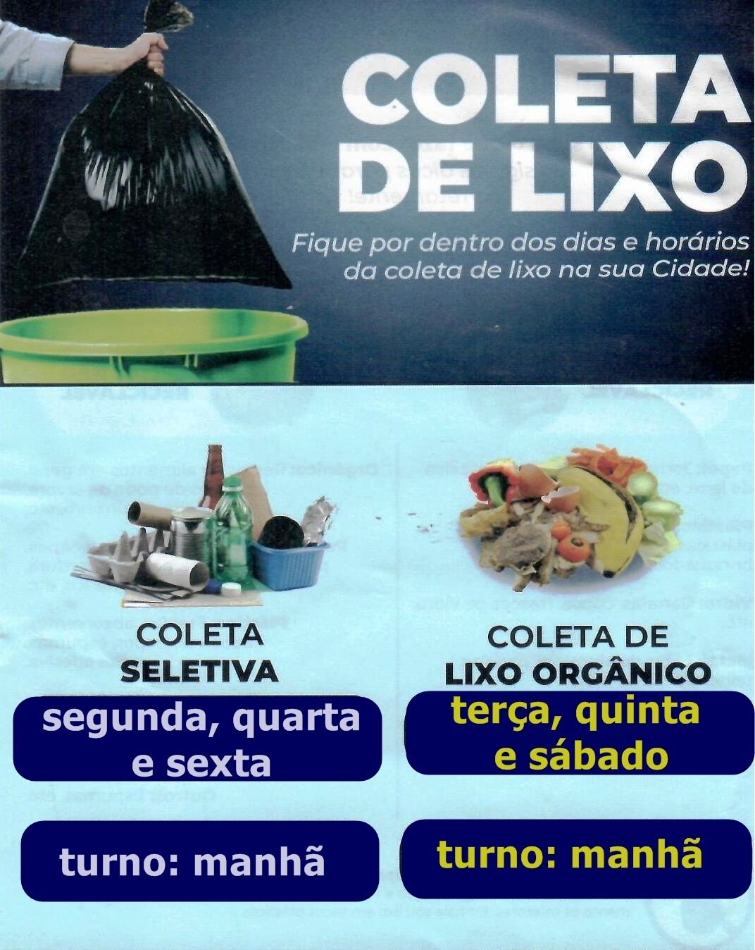 COLETA DE LIXO ORGÂNICO TERCEIRIZADA TEVE INÍCIO NESTA TERÇA (02)