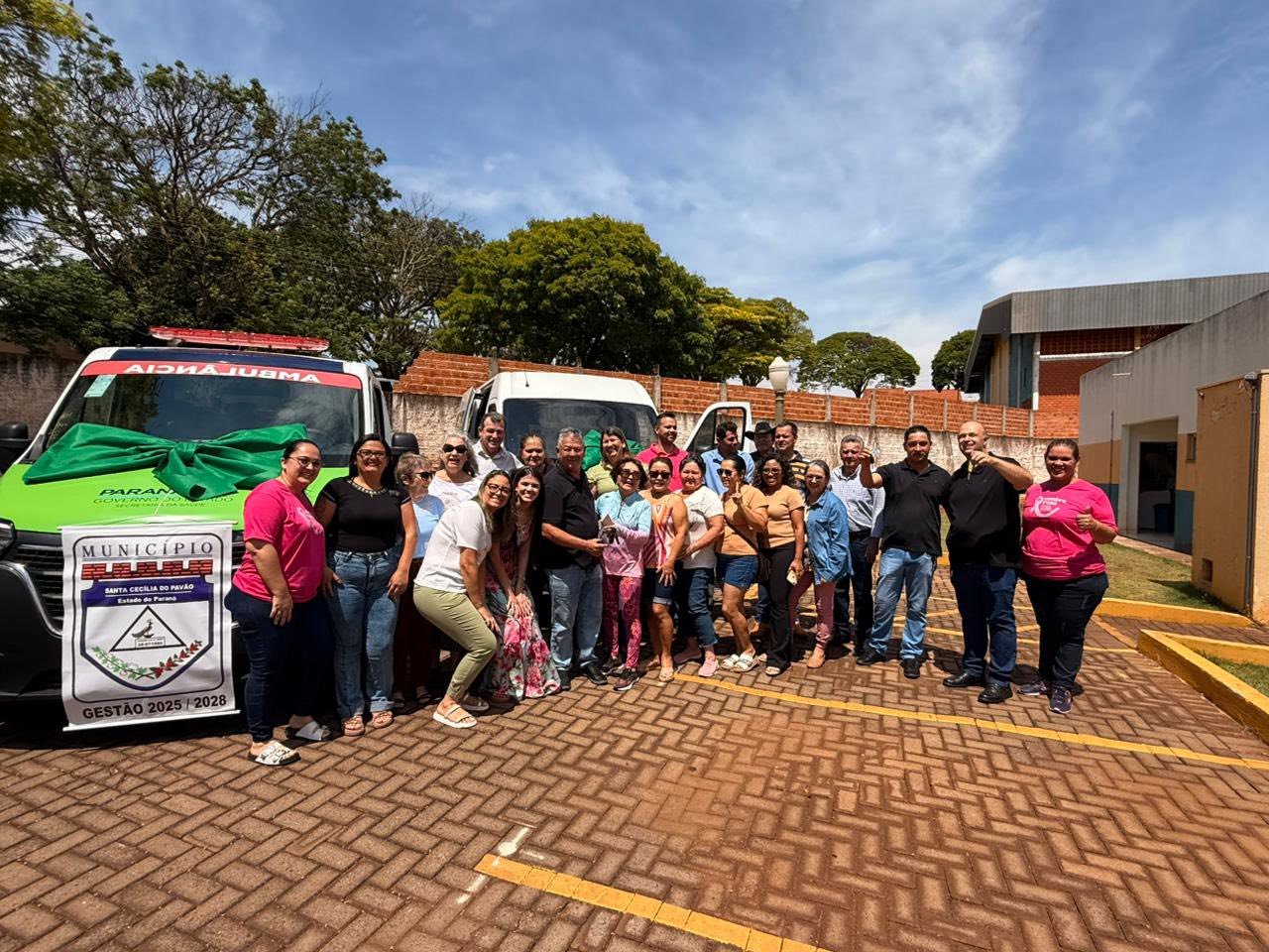 ENTREGA DE VEÍCULOS 0 KM PARA SAÚDE REFORÇANDO A FROTA MUNICIPAL.