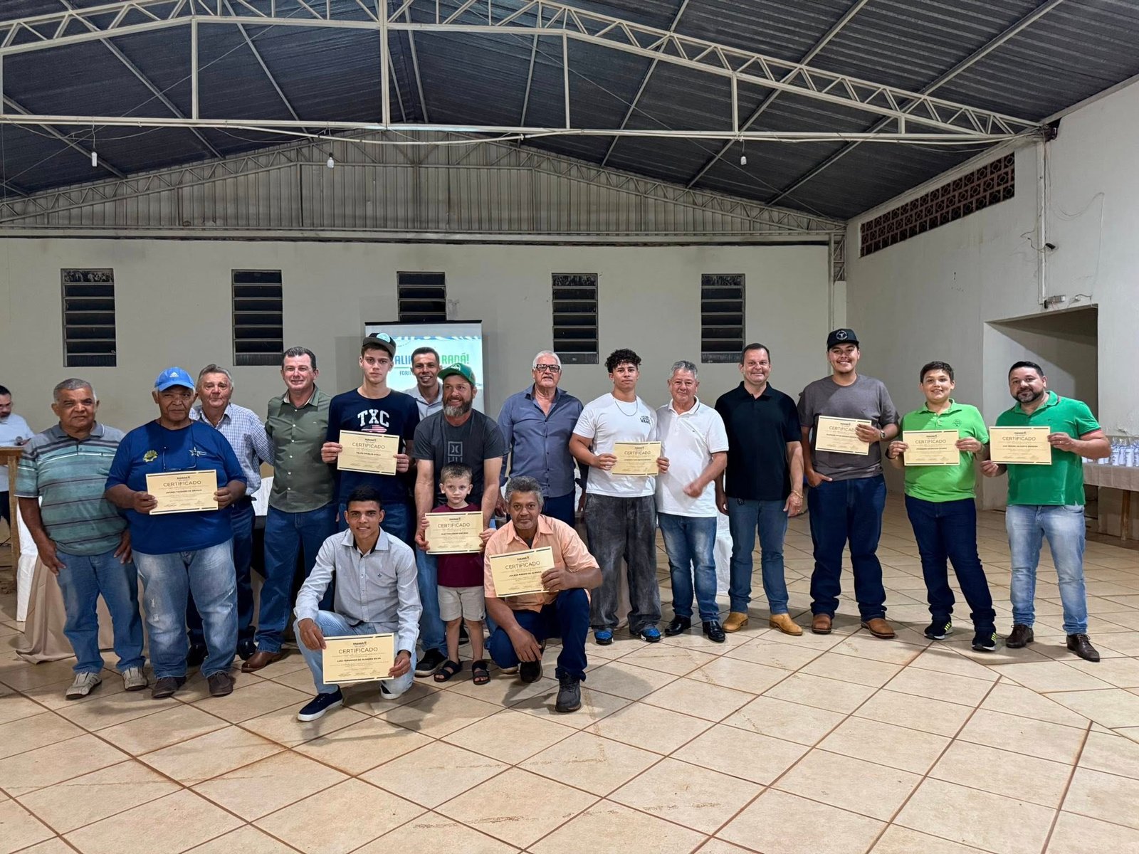 Formatura do Programa Qualifica Paraná em Santa Cecília do Pavão
